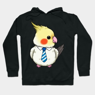 Guardian Feathers: Tiel-Papa - The Cockatiel Dad Hoodie